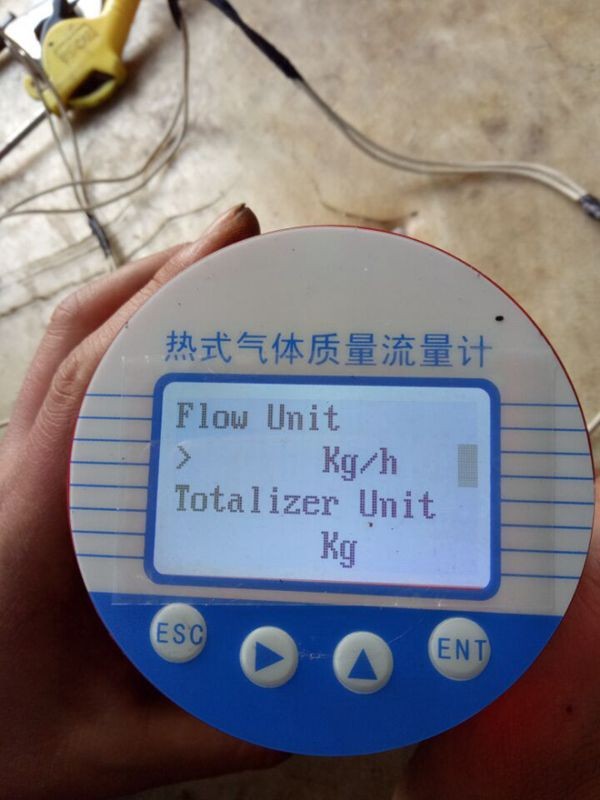 測量氧化氫的熱式質量流量計