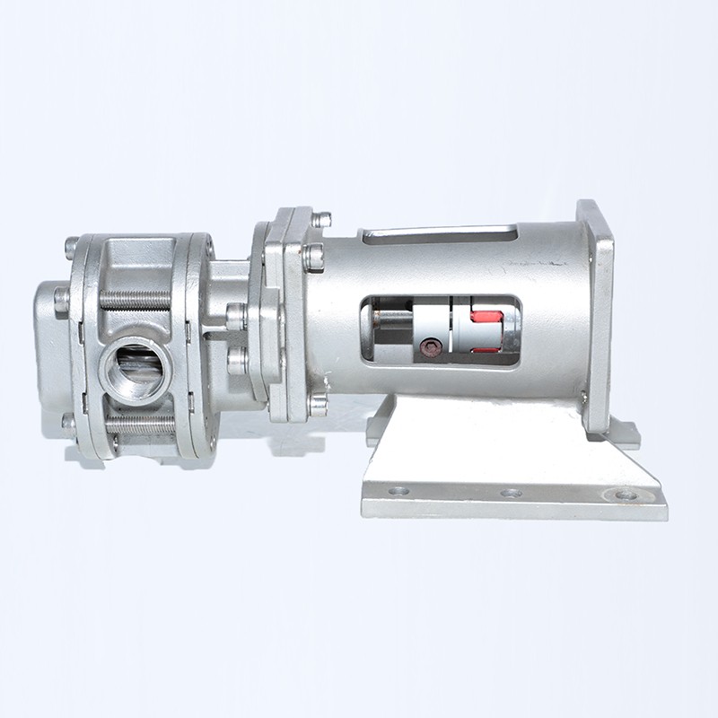 輸送計(jì)量硝酸液體的耐腐蝕齒輪泵