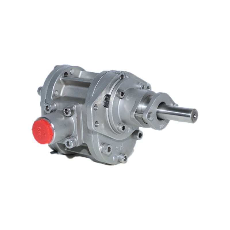 輸送計(jì)量高溫聚乙烯的齒輪泵